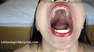 Japanese Girls Mouth Inspection