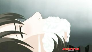 HENTAI PROS - Student Akatsuki Fucks His Teacher Machiko Natsukawa With His Shockingly Big Cock