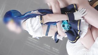 Vtuber Cosplay offpako sex hentai video.