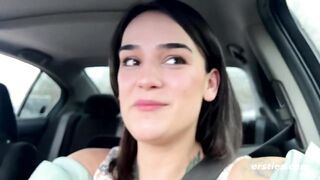 Ersties - Exciting sex in the car with Harper