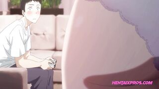 Gojo the gamer, learns that there is more to life than videogames... UNCENSORED HENTAI