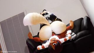 Hot Furry Girls orgy - animation for MarcusDaDog