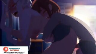 RUMI FUCKED BY FUTANARI URARAKA AND GETTING CREAMPIE | ME HERO ACADEMIA FUTA HENTAI ANIMATION 60FPS