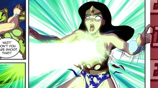 Wonder Woman threesome fuck