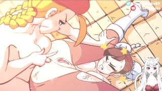 Cammy VS Chun-Li (Diives) Reaction by Greedyneko