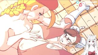 Cammy VS Chun-Li (Diives) Reaction by Greedyneko