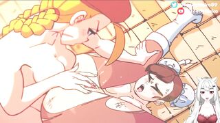 Cammy VS Chun-Li (Diives) Reaction by Greedyneko