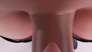 Kaine Taker POV sucking Futanari 2B Nier