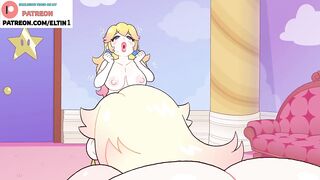 Rosalina Uses Her Magic Wand To Entertain Girls With Blowjob And Anal | Best Futa Hentai Story 4k