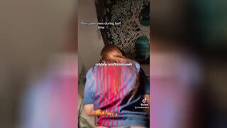 Teen's Pussy Leaks on TikTok Live While Dancing