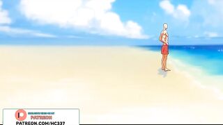 NAMI ONE PIECE BEACH HENTAI ANIMATED STORY 4K 60FPS