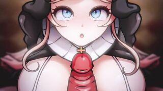 Nun x Futa Hentai animation