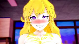 Yang Works Up a Sweat