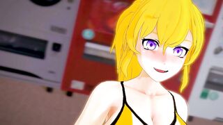 Yang Works Up a Sweat