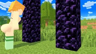 Alex finds about the nether, ALEX JOURNEY, Minecraft Porn