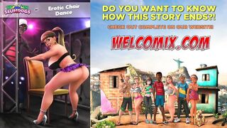 Erotic chair dance - Brazilian slumdogs