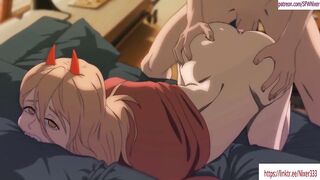 Power First Sex With Denji Hentai Story Uncensored 60 FPS High Quality