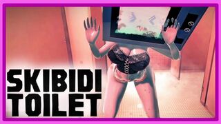 Skibidi Toilet - TV Woman gets wet with seeing you