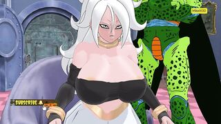 Thick Majin 21 Breast Expansion (Dragon Ball)