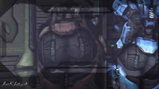 No Staring! (Halo: Reach Kat Anal SFM Animation)