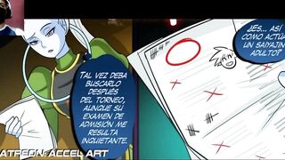 Vados le enseña el nuevo entrenamiento a Goku y Acaba Montando su ENORME VERGA - Dbz Hentai