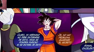 Vados le enseña el nuevo entrenamiento a Goku y Acaba Montando su ENORME VERGA - Dbz Hentai