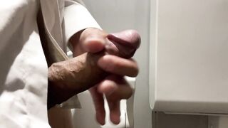 2_Masturbating in a public toilet