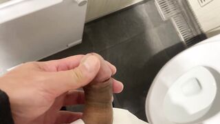 2_Masturbating in a public toilet