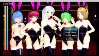 Girl Beats Hero 3 0,05 Bunny Girls 2 (boko877)