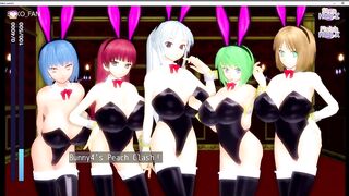 Girl Beats Hero 3 0,05 Bunny Girls 2 (boko877)