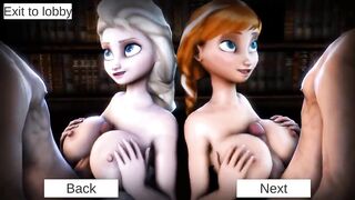 Fh - Elsa Frozen Sfm by Foxie2k