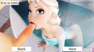 Fh - Elsa Frozen Sfm by Foxie2k