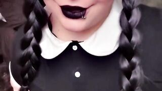 Gfe Wednesday Addams Cosplay