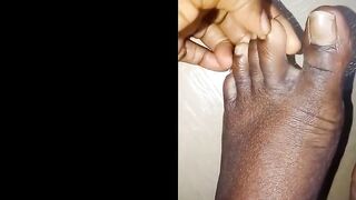 Foot Fetish Ebony BBW African