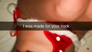 SANTA’S SLUT SNAPCHATS