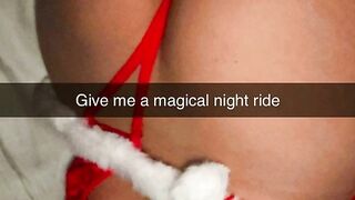 SANTA’S SLUT SNAPCHATS