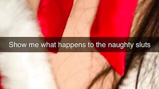 SANTA’S SLUT SNAPCHATS