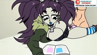 THIS BIG ASS GIRL SO INTERESTING TO FUCK WITH HER NEW BOYFREND | HENTAI ANIMATED FUCK 60FPS