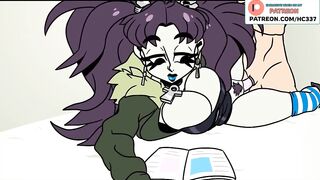 THIS BIG ASS GIRL SO INTERESTING TO FUCK WITH HER NEW BOYFREND | HENTAI ANIMATED FUCK 60FPS