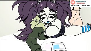 THIS BIG ASS GIRL SO INTERESTING TO FUCK WITH HER NEW BOYFREND | HENTAI ANIMATED FUCK 60FPS