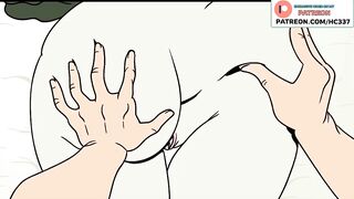 THIS BIG ASS GIRL SO INTERESTING TO FUCK WITH HER NEW BOYFREND | HENTAI ANIMATED FUCK 60FPS