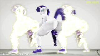 MLP HUGE ASS & PONY COCK TWERK-A-THON! (DROP IT ON DA FLOOR AGAIN) PMV