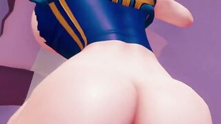 Chun Li leaves Fortnite for some fun in doggy pov