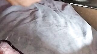 Slow motion squirting on the Dick