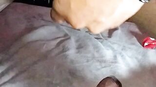 Slow motion squirting on the Dick