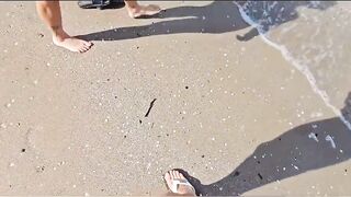 Fucked by a Huge Cock on an Italian Nude Beach. Part 2.