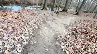 Sexy Russian in the woods