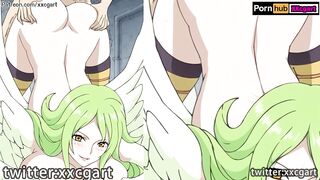 One Piece Hentai - Monet Bird hand job big Bird