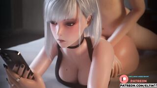 Cute Girl Hot Fuck For Money And Creampie | Best Cartoon Hentai 4k 60fps