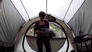 Camping Sex Double Creampie